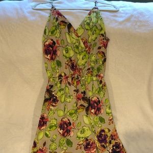 Long floral dress